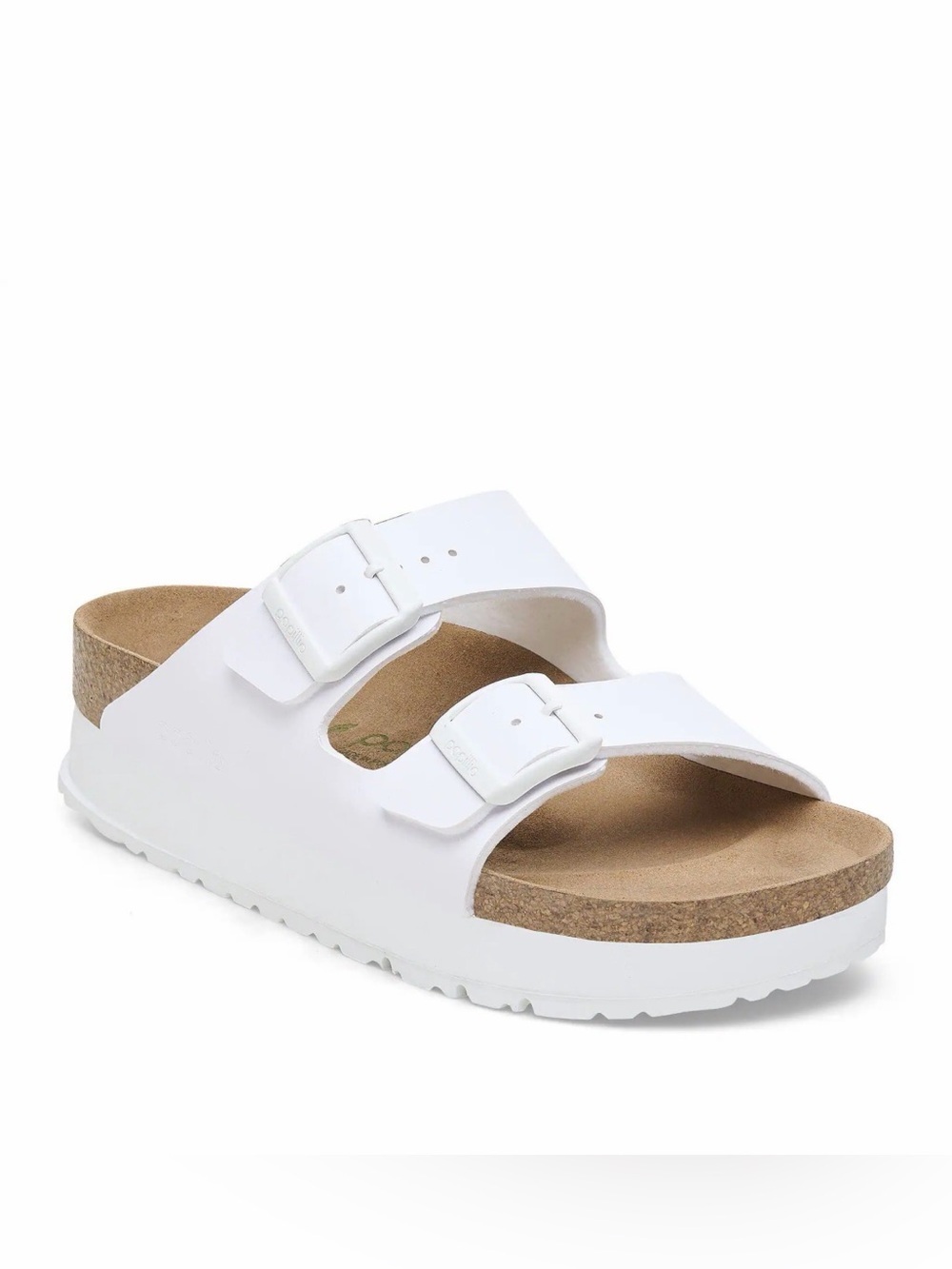 Birkenstock Papillio Platform Arizona Sandals Vegan Leather Size 39 Narrow